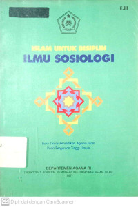 Islam untuk Disiplin: Ilmu Sosiologi