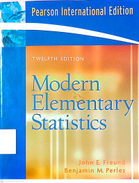 Modern Elementary Statistics